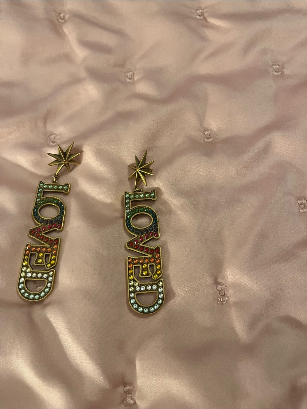 Gucci LOVED Earrings + Necklace Set